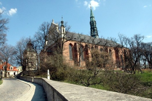 Zwiedzanie katedry w Sandomierzu